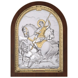 Сребърна Икона - Свети Димитър