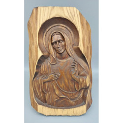 Икона Дърворезба - Св. Богородица