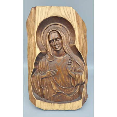 
     Икона Дърворезба - Св. Богородица
