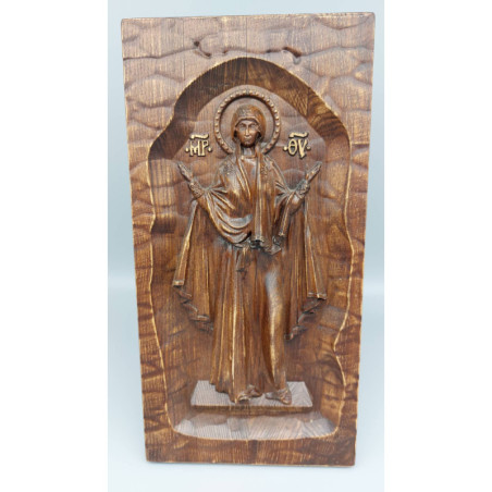 
     Икона Дърворезба - Св. Богородица Нерушима стена
