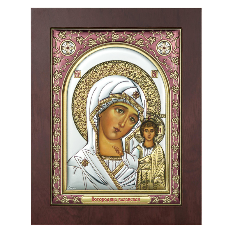 Сребърна Икона - Света Богородица
