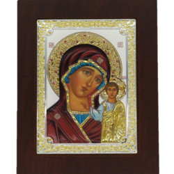 Сребърна Икона - Богородица