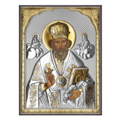 Сребърна Икона - Свети Николай